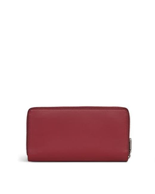Radley Red Pockets Zip Around Wallet