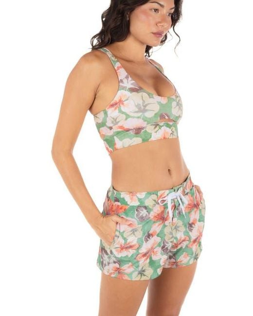 Hurley Blue Gingko Cloud Board Shorts