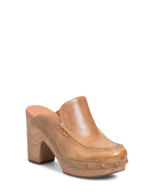 Kork-Ease Brown Spencer Platform Clog