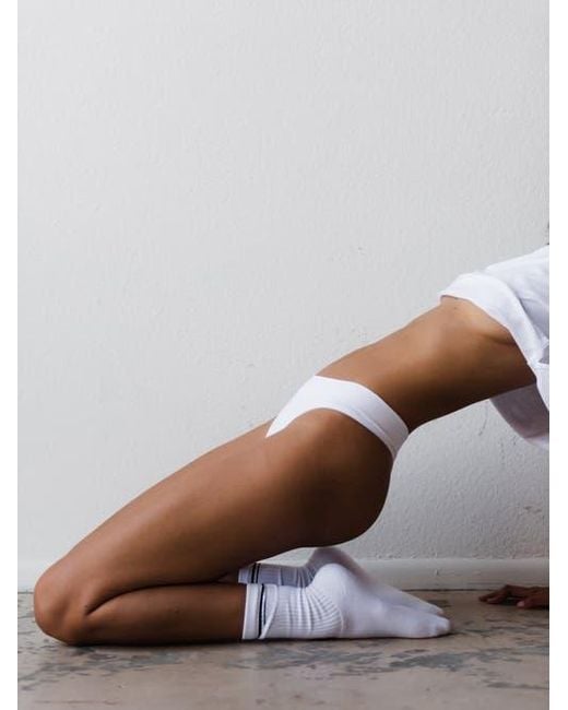 LDMA Gray Low Hide Thong