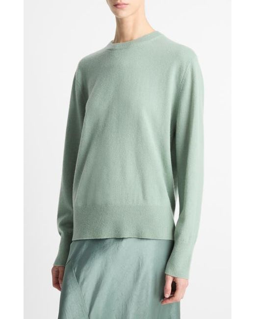 Vince Green Crewneck Cashmere Sweater