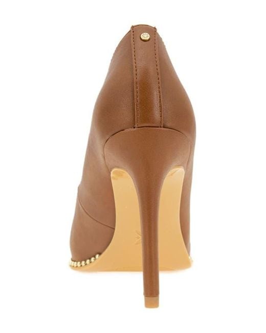 BCBGMAXAZRIA Brown Hawti Pointed Toe Pump