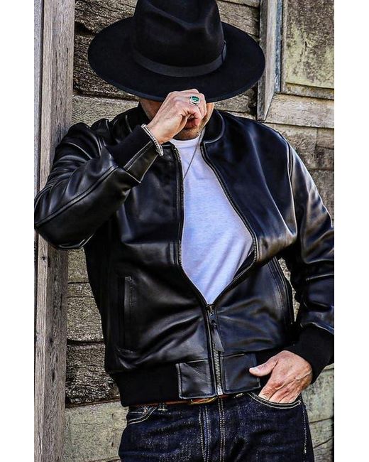 Last Wolf Black Elk Bomber Jacket for men