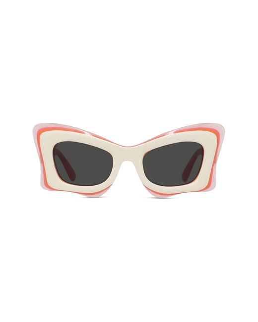 Loewe Multicolor X Paula's Ibiza 50mm Butterfly Sunglasses