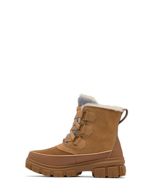 Sorel Brown Tivoli V Faux Fur Lined Waterproof Boot