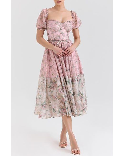 formal dresses to work Rent HOUSE OF CB Anabella Lace Up Maxi (Black) main image 1