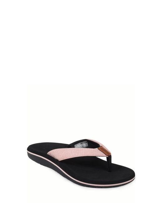AEROTHOTIC Black Solace Flip Flop
