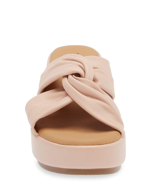 The Flexx Pink Theo Platform Sandal