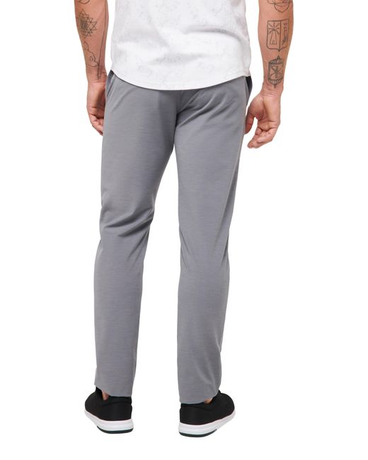 Travis Mathew Gray Open To Close Chinos for men