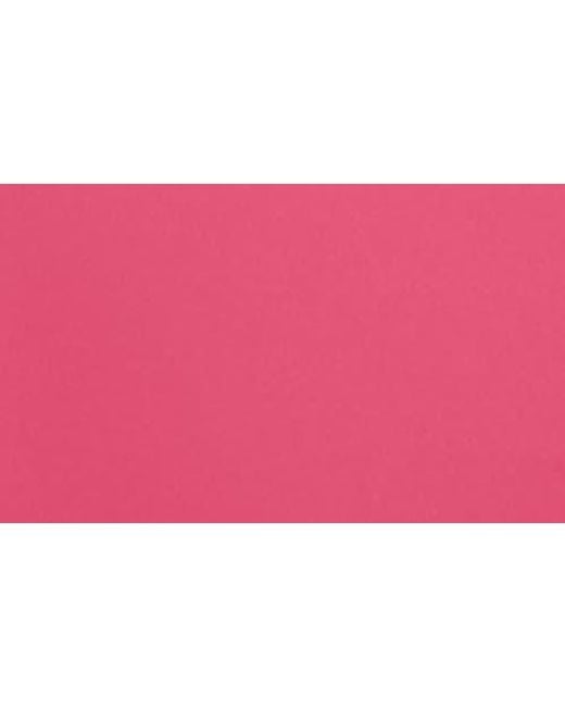 Becca Pink Shirred V-Wire Halter Bikini Top