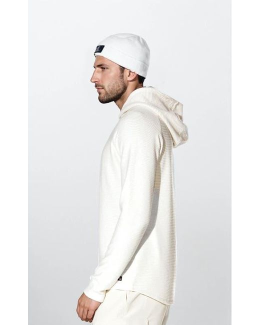 Ledger & Ford White Pengrove Super Soft Hoodie for men