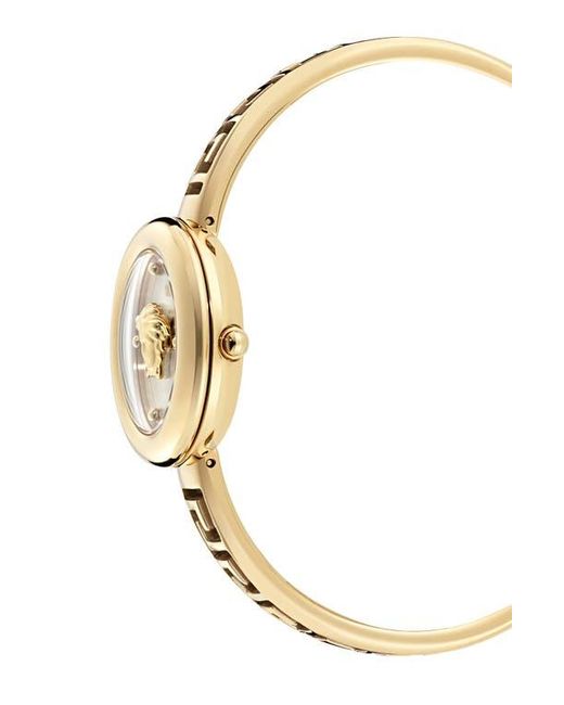 Versace Metallic Medusa Eclipse Bracelet Watch, 28Mm