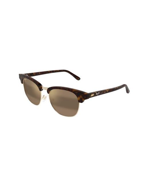 Maui Jim Holomua 52Mm Polarized Wraparound Sunglasses in  display picture 1