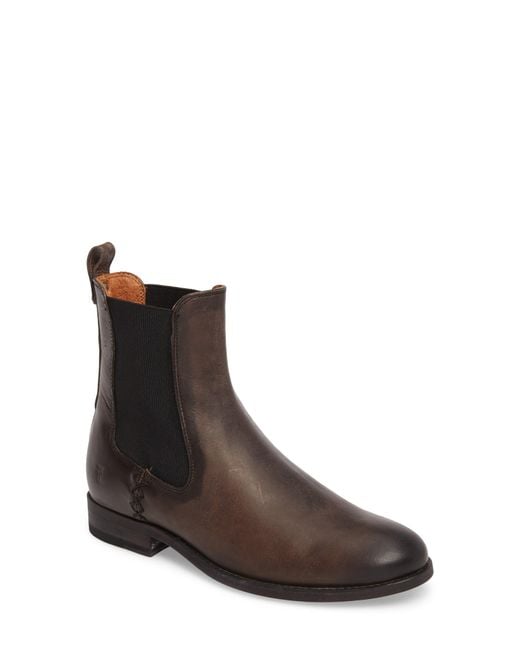 Frye melissa shop chelsea boot black