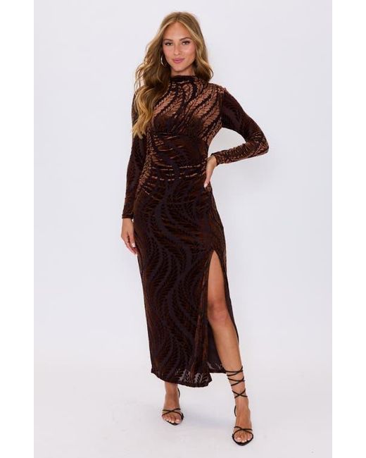 vici long sleeve dress Margie Surplice Long Sleeve Mini Dress  VICI