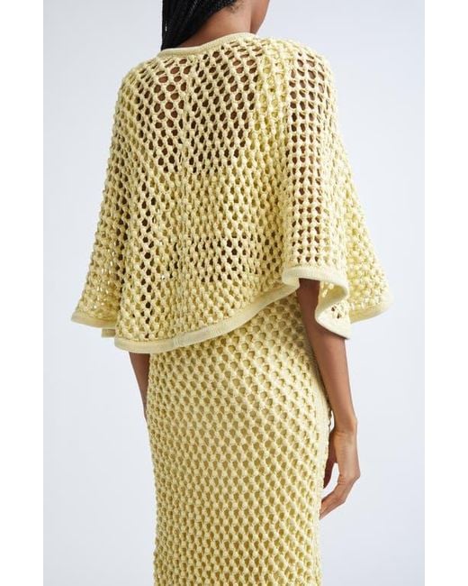 DIOTIMA Natural Crystal Mesh Capelet