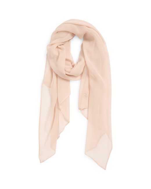 Henna & Hijabs Pink Silk & Modal Long Scarf