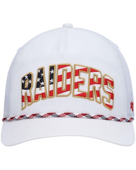 Men's '47 White Philadelphia Eagles Hitch Stars and Stripes