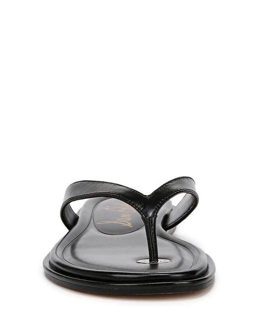 Sam Edelman Black Remi Flip Flop
