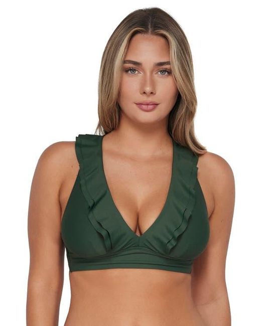 Sunsets Black Willa Wireless Bikini Swimsuit Top