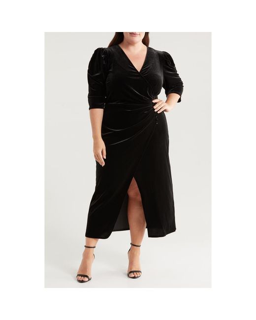 Chelsea28 velvet midi dress hotsell