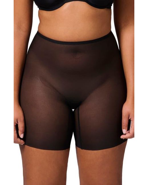Simone Perele Black Essential Uplifting Mid Rise Shaper Shorts