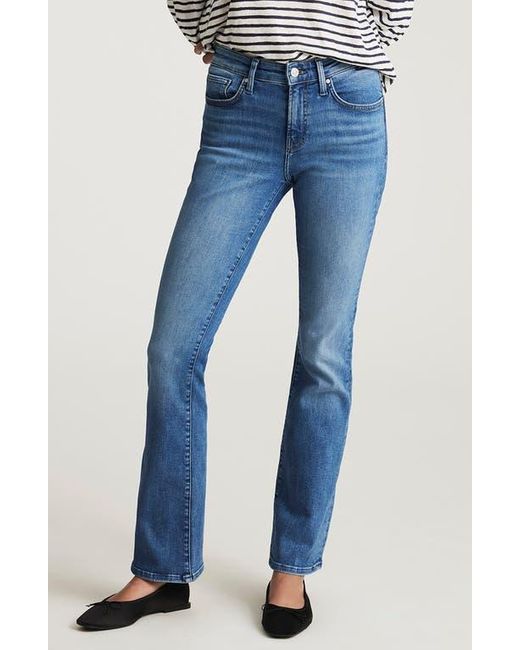 Mavi Women's Blue Molly Mid Rise Bootcut Jeans