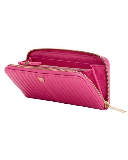 Wolf Pink Mimi Continental Wallet