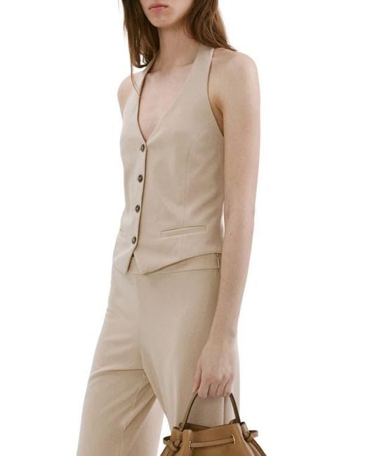 Mango Natural Halter Vest