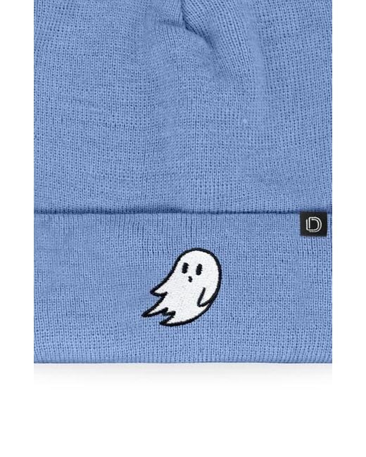 Alix Blue Ghost Beanie for men