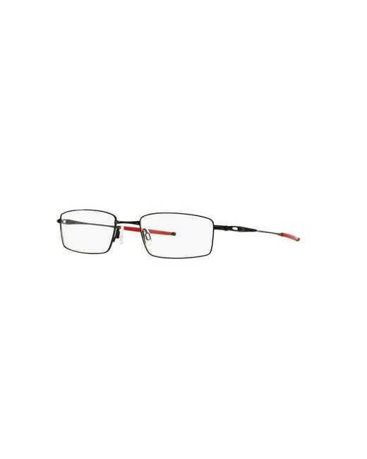 Oakley Brown 51Mm Rectangle Optical Glasses for men