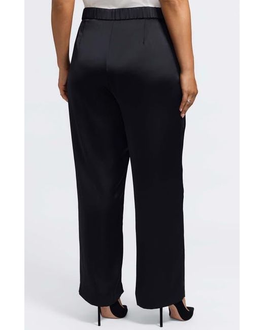 Foxcroft Black Hostess Pull-On Pants
