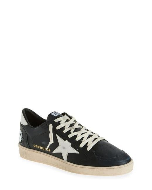 Golden Goose Men's Black Ball Star Sneaker