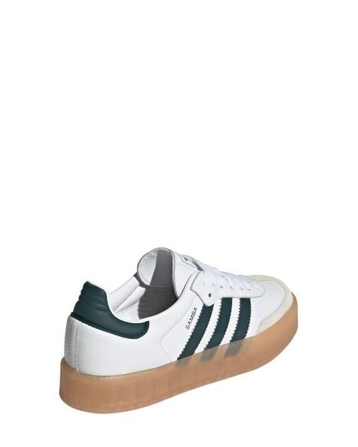 Adidas White Sambae Sneaker