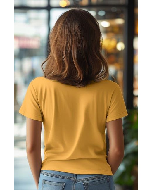 Alix Yellow Ghost Relaxed Tee