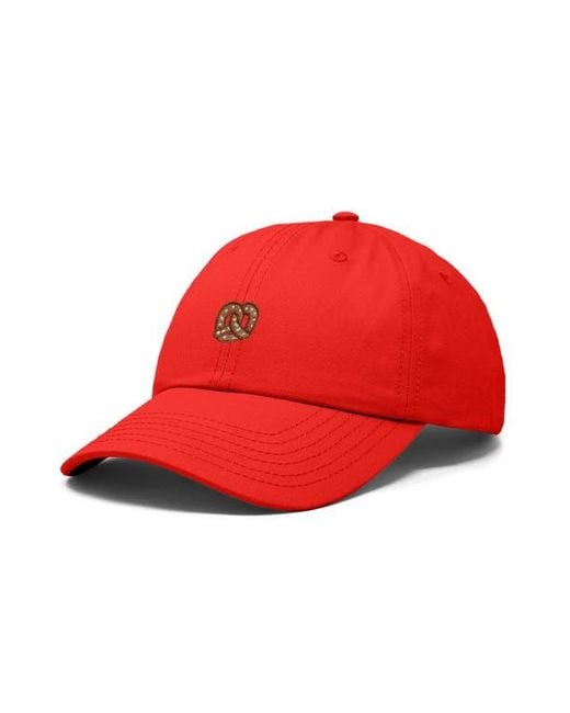 Alix White Pretzel Dad Cap