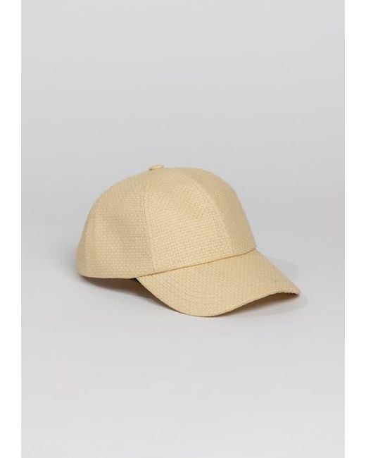 Hat Attack Natural Beach Cap