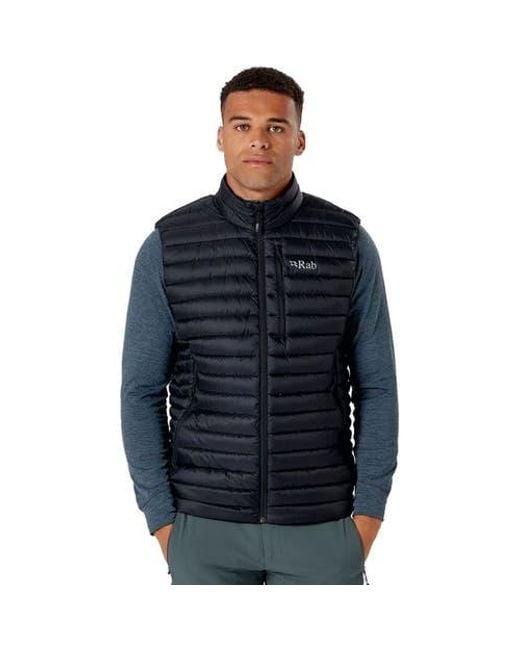 Rab Blue Microlight Vest for men