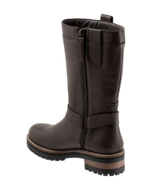 Softwalk® Brown Edgewater Lug Sole Boot