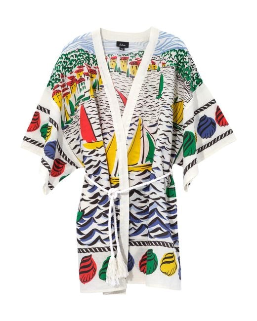 Echo White Sail Away Robe