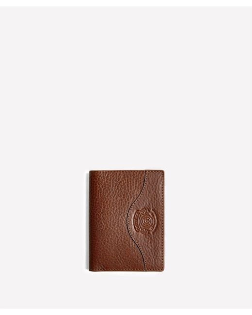 Ghurka Brown Vertical Card Case No. 396