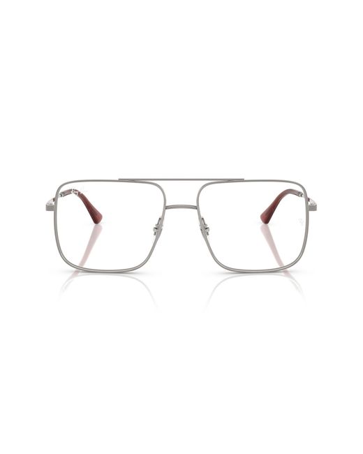 Ray-Ban White 54Mm Square for men
