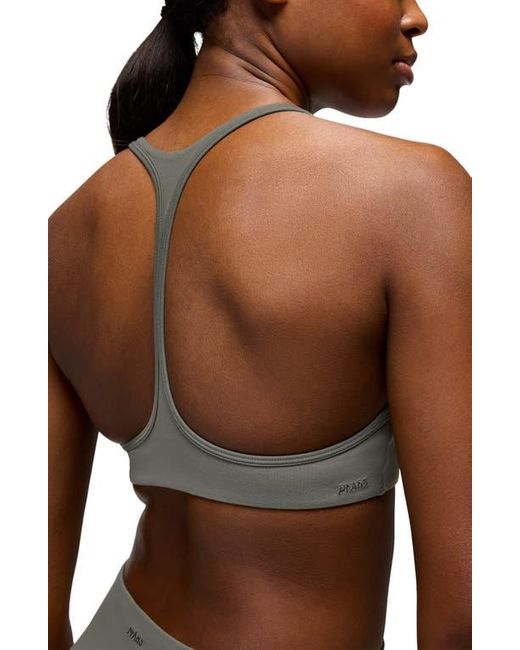 Prana Black Luxara Racerback Sports Bra