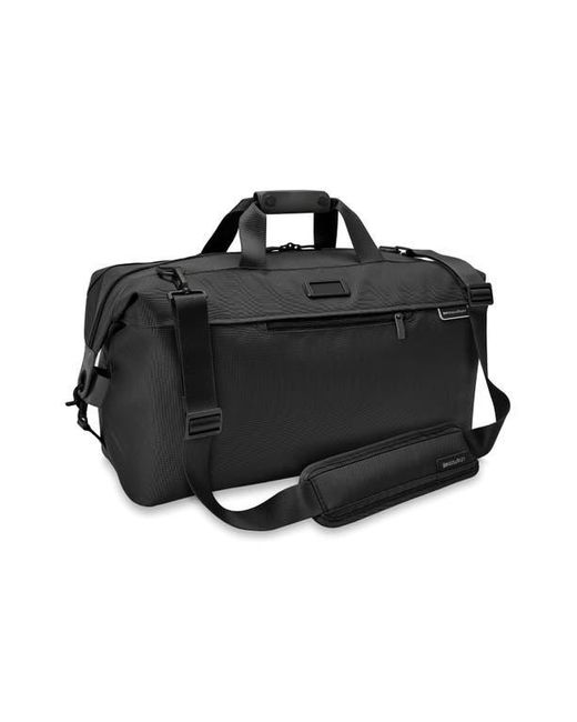 Briggs & Riley Black Baseline Weekend Duffle Bag for men