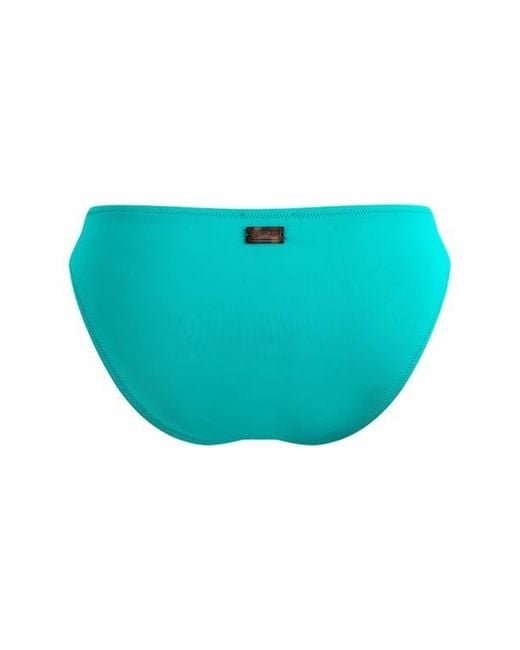 Vilebrequin Blue Bikini Bottom Midi Brief Solid