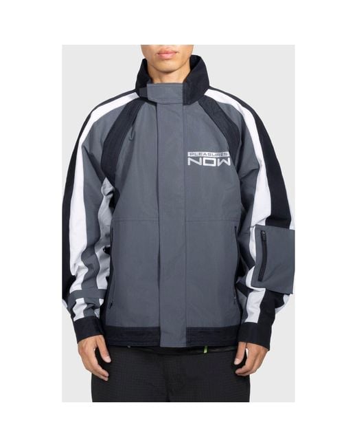 Pleasures Men's Blue Tactical Moto Jacket