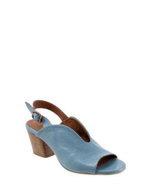 BUENO Blue Clare Slingback Sandal
