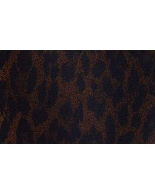 Balenciaga Black Oversize Leopard Print Tracksuit Top