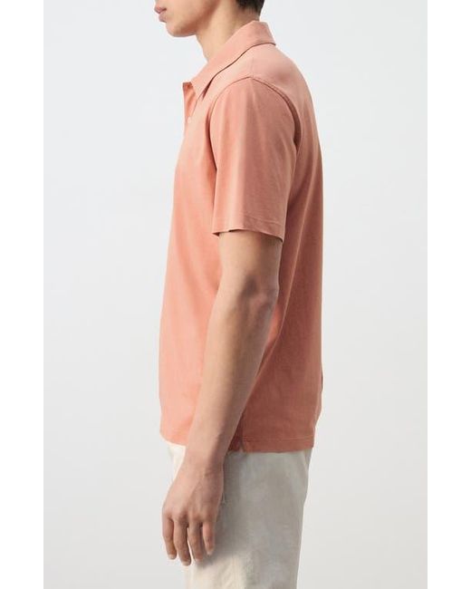 Mango Multicolor Solid Cotton Piqué Polo for men