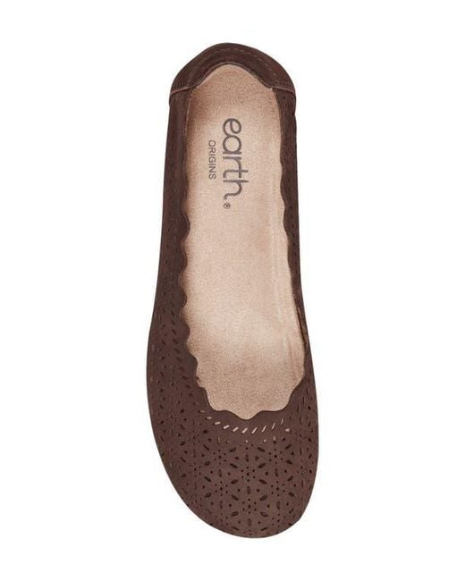 Earth Brown Bria Flat